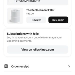 3 Jolie Showerhead Replacement Filters